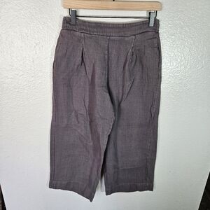 Stateside Pull On Wide Leg Cotton Pants Size L